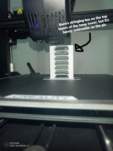 Creality stringing.  Remember – it is BEST to make as few changes to the se...