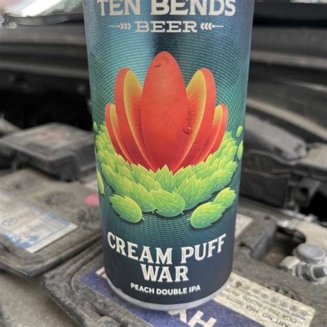 Cream Puff War Peach - Ten Bends Beer - Untappd