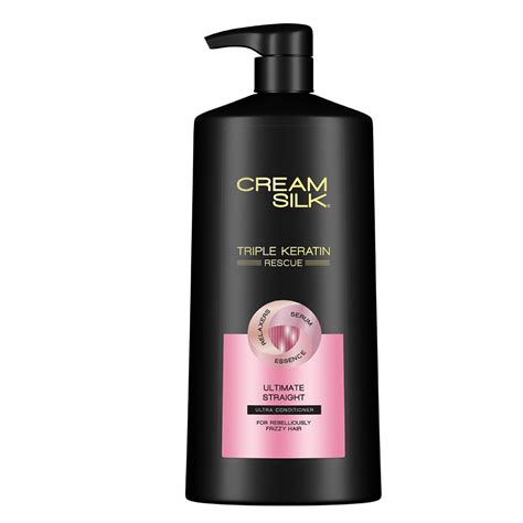 Cream Silk Triple Keratin Rescue Conditioner Ultimate Straight 900ML …