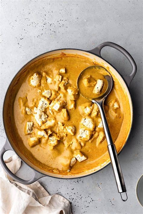 Creamy Tofu Korma - Cupful of Kale