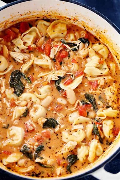 Creamy Tortellini Soup Favorite Family Recipes