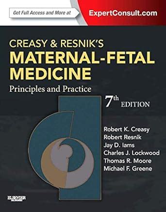 Creasy and resniks maternal fetal medicine principles and practice 7e. - Manuale di riparazione del servizio echo srm 210.