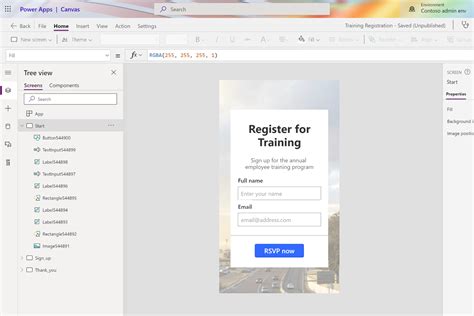 Create A Canvas App From A Template Power Apps Microsoft Docs