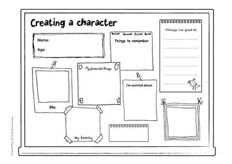 Create A Character Template