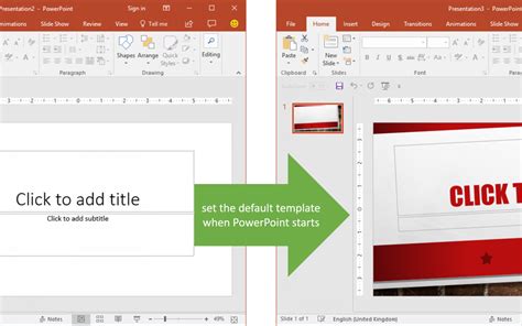 Create A Default Powerpoint Presentation Template Inside Powerpoint