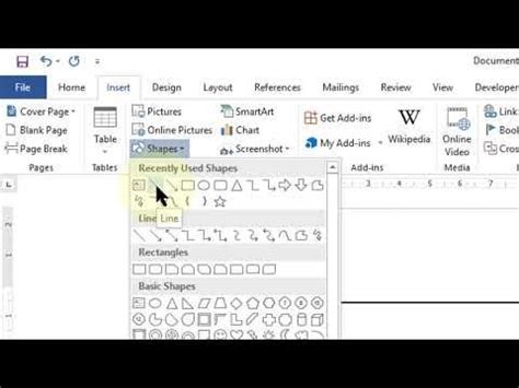 Create A Long Line In Ms Word Tech Pro Advice Youtube Words Ms Word Cover Pages