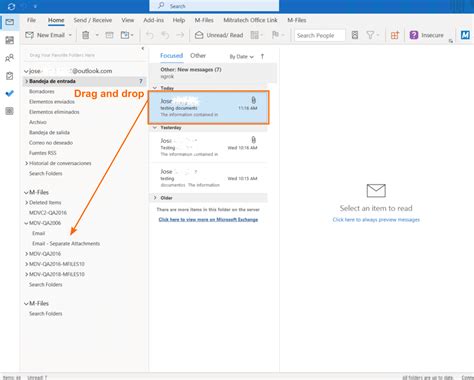 Create Attachments Using Drag and Drop in Outlook