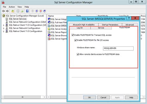 Create Client Applications for FILESTREAM Data - SQL Server