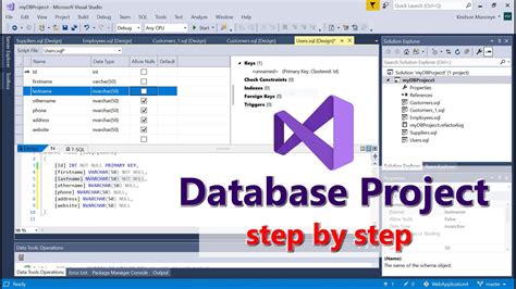 Create Database In Microsoft Visual Studio The Engineering Projects