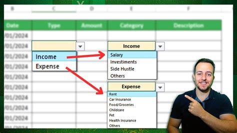 Create Dependent Drop Down Lists in Excel YouTube