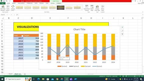 Create Excel Charts with Bands or Threshold in the …