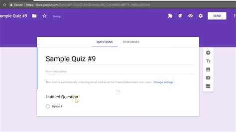 Create Google Forms from Google SheetsCreate Quizzes in Google Form