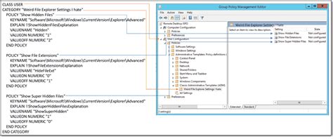 Create Group Policy ADM and ADMX templates 4sysops