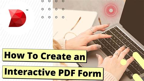 Create Interactive Pdf Form
