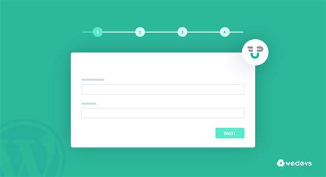 Create MultiStep Registration Form In WordPress Without Any Coding