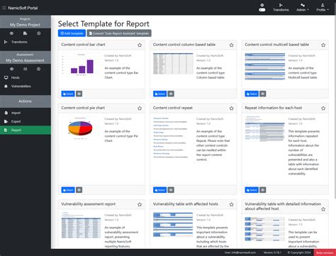 Create Nessus reports with an easytouse GUI NamicSoft