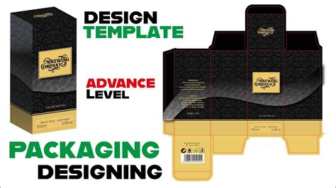 Create Packaging Design Template Adobe Illustrator Advance Level