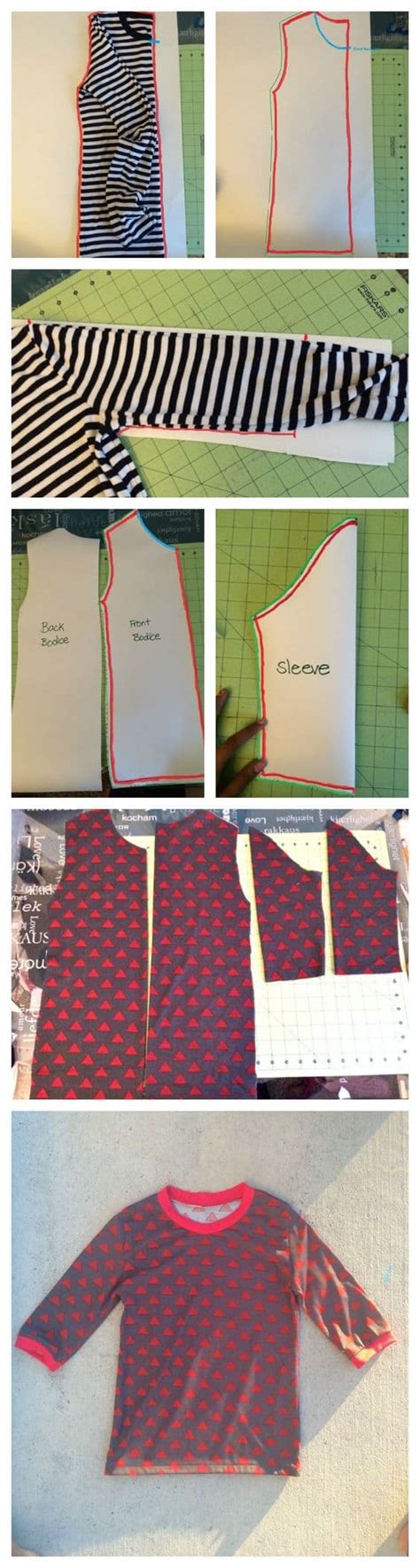 Create Patterns From Existing Clothes Video Tutorial Sewing Patterns