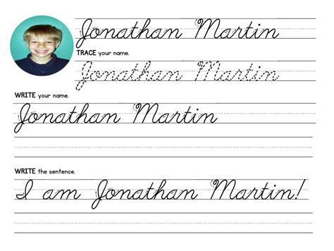 Create Personalized Cursive Handwriting Worksheets For Kids By Funhandwriting Fiverr