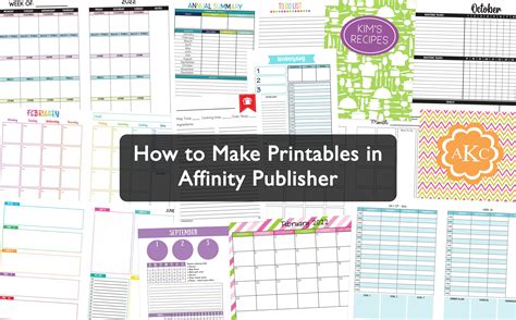 Create Printables in Affinity Publisher