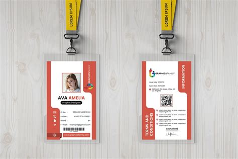 Create Professional ID Card Template Tutorial YouTube