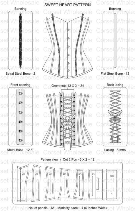 Create Your Own Corset Pattern In Simple Steps