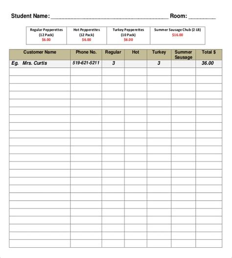 Create Your Own Fundraiser Order Form Fill Out and Sign Printable PDF