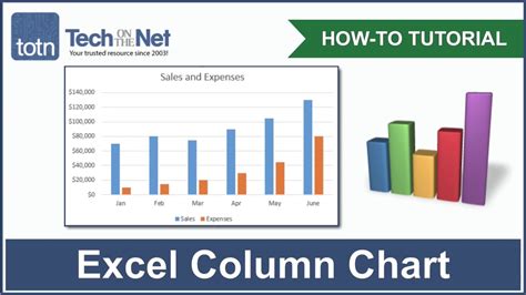 Create a Column Chart in Excel YouTube