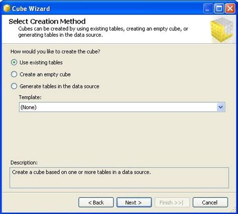 Create a Cube Using the Cube Wizard Microsoft Learn