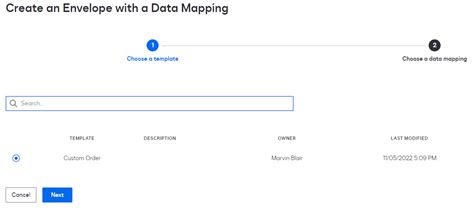 Create a DocuSign envelope from SharePoint Document