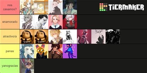 Create a Gente bonita Tier List - TierMaker