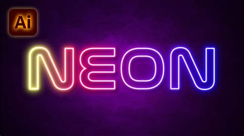 Create a Glowing Neon Text Effect in YouTube