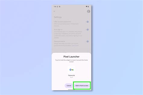 Create a Google password manager home screen shortcut on Android Tom s Guide