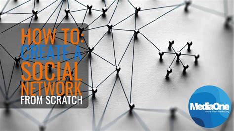 Create a Social Network Step by Step from Scratch