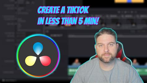 Create a TikTok using Davinci Resolve in less than 5 Min! YouTube