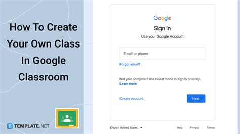 Create a class - Android - Classroom Help - Google Support