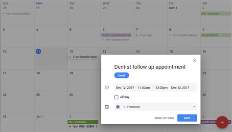 Create a daily schedule with google calendar atilaload