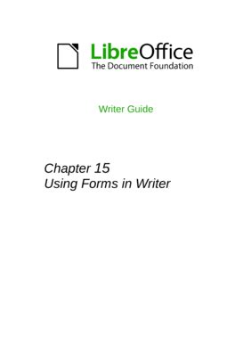 Create a fillable form in Writer - The Document Foundation Wiki / …