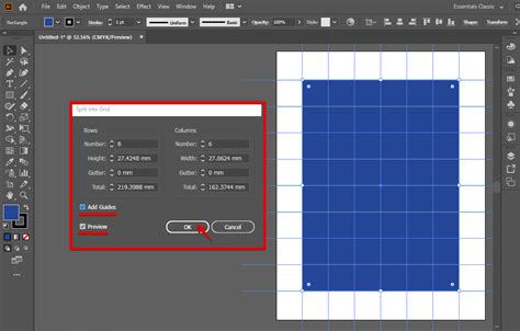 Creating a grid in Illustrator is fairly easy. To create a grid, start by selecting the object you want to grid, and then choose the Grid tool from the Tools panel. Illustrator will then display the Grid Settings …. 