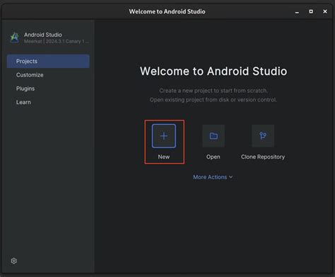 Create a project Android Studio Android Developers