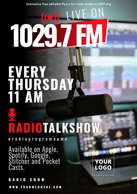 Create a radio show for free