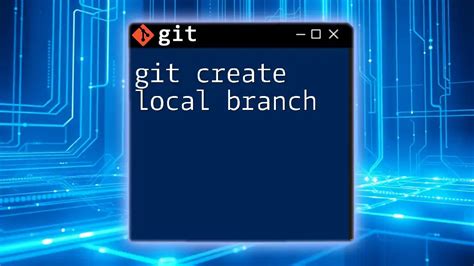 Create a remote branch in git