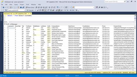 Create an Azure SQL Database with builtin sample data