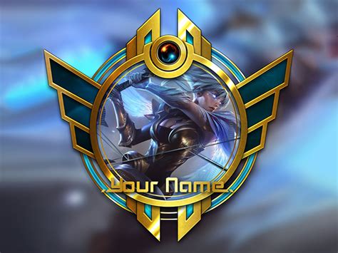 Create and Download Free 2021 LoL Challenger Avatar