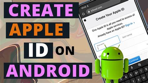 Create apple id on android. Click Sign in, located at the top of the left sidebar.; Click Create Apple ID.; Follow the on-screen instructions to set your password, date of birth, region, phone number, payment … 