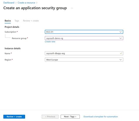 Create azure application security group.  Learn how to create and use Application Security Grou...