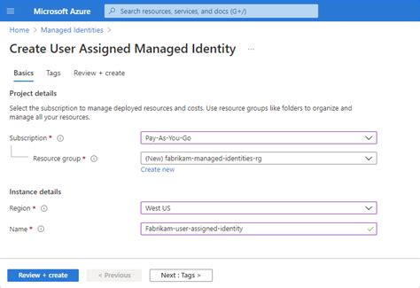 Create azure managed identity.  Oct 31, 2025 · Managed identities in Azure make it ...