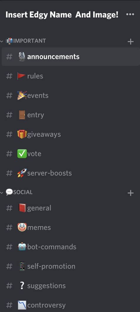 Create basic discord server template by Legendshadowszz Fiverr
