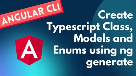 Create class interface enum service in angular application TipsToCode