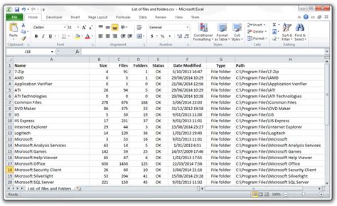 Create csv file from excel grefan